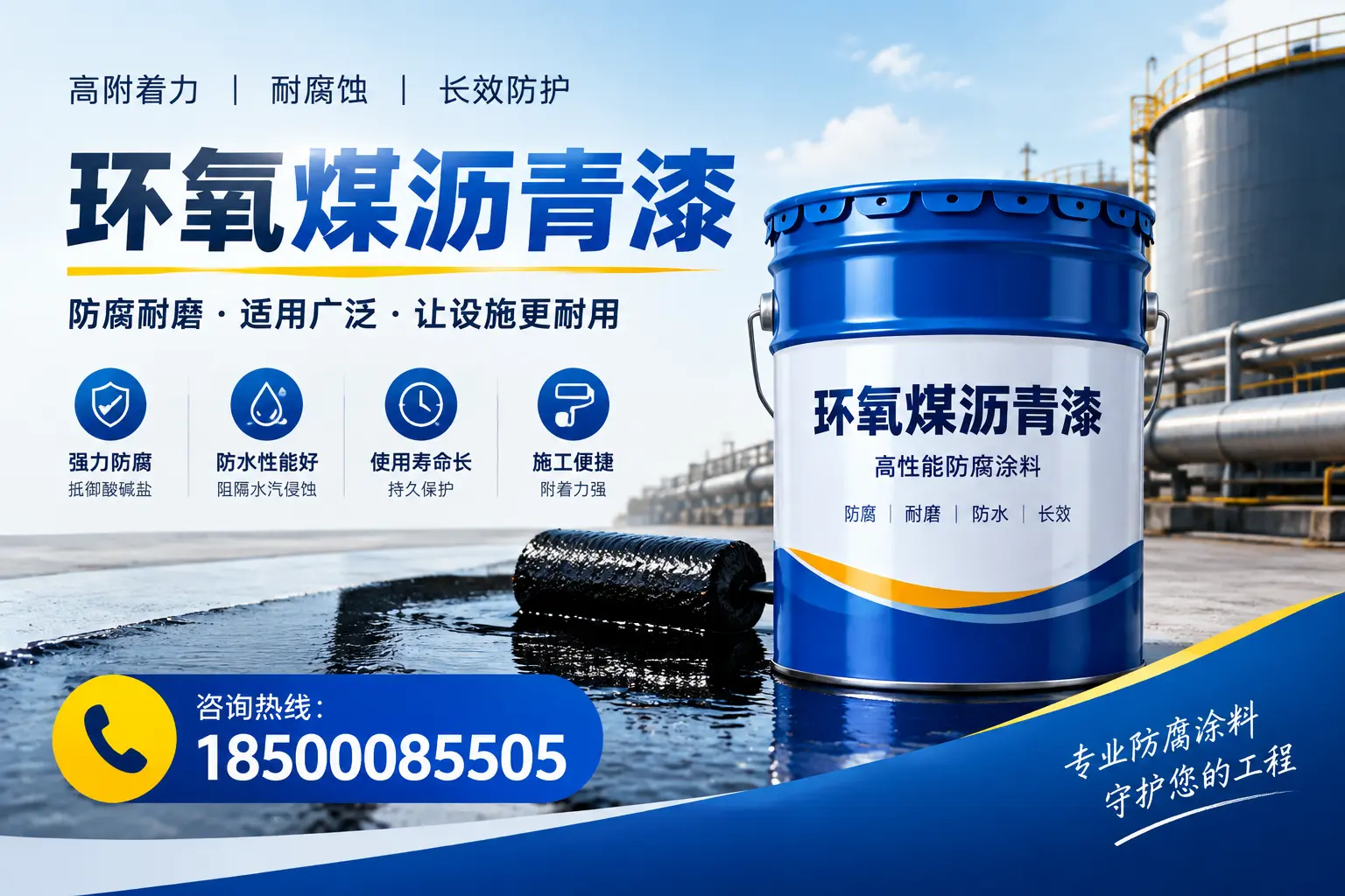 环氧煤沥青漆与其他涂料的对比分析，助力重庆郊县企业决策